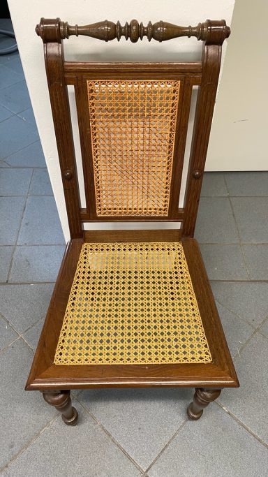 Sitz handgeflochten Sitzfläche neu geflochten